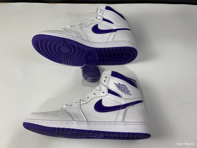 Kick Theory RETRO HIGH CD0461-151 JORDAN PURPLE 1 COURT AIR 0708